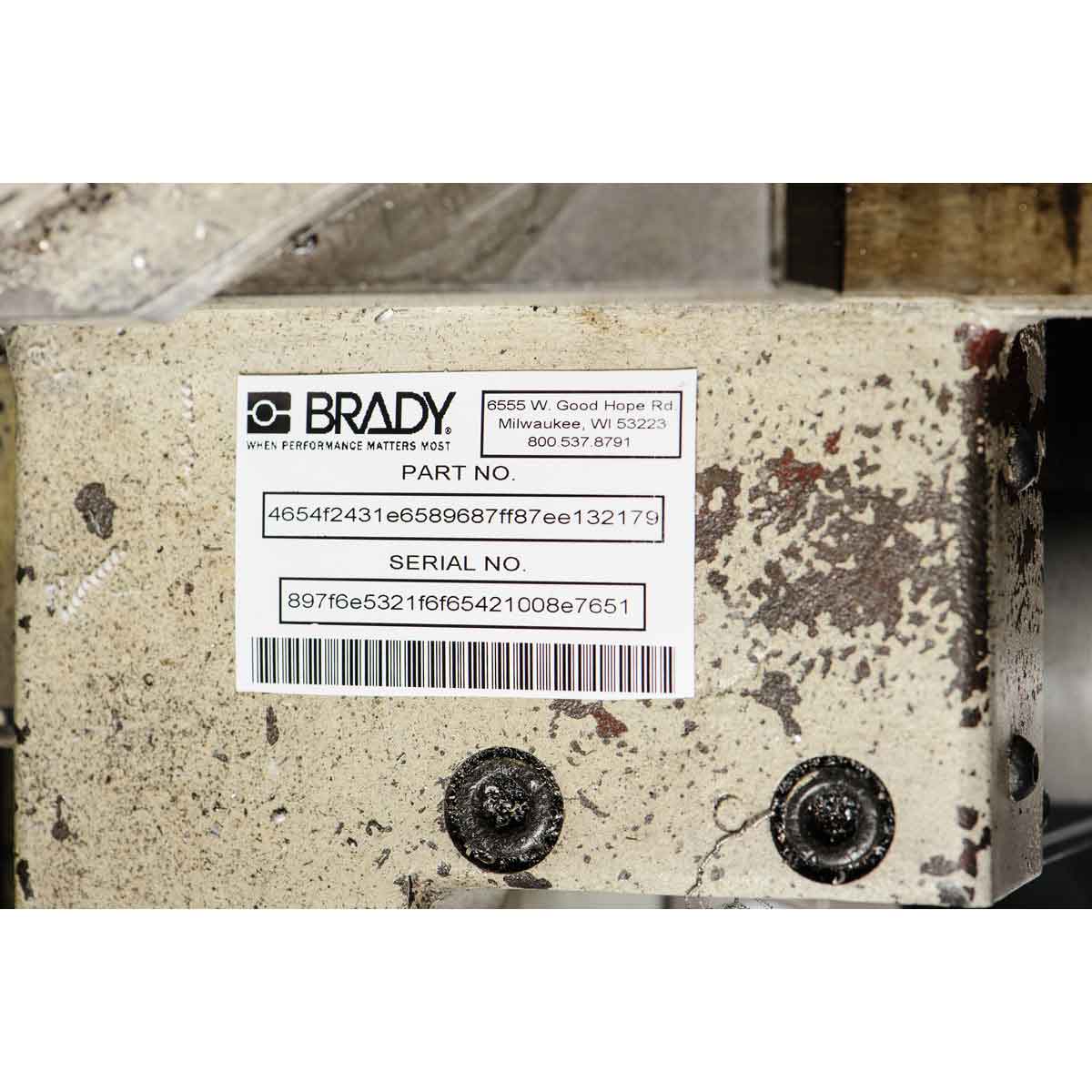 Этикетки Brady M71-38-489 / 101,6x48,26мм, B-489 - 3