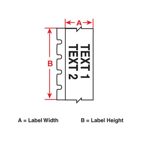 Комплект маркировки Brady m71-2000-483-wt-kt, белый, 50x15240 мм, b-483,b-634 - 4