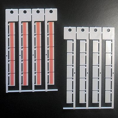 Замки компактные блокирующие Brady цвет, красный, Гибкая стальная дужка, 4.7 мм, 100 мм, Система одинаковый ключ, ПВХ, Химически инертен, Электроизолированная личина, 1, Комплект, 6 шт