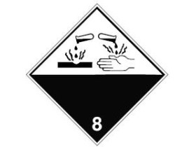 Знак маркировки грузов инфекционное вещество Brady bradyadr 6.2, 200x200 мм, b-7541, Ламинация, Полиэстер, 1 шт