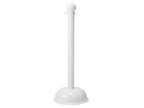 Столбик заграждения белый Brady высота диаметр основания 40 см, белый, 75 мм, 1.04 м, 1 шт