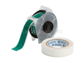 Лента для печати на принтере для globalmark Brady globalmark, ламинат в-634 для покрытия сверху, зеленая,прозрачная, 28.6x30000 мм, b-483