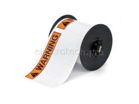 Винил для маркировки внутри/снаружи помещения B30-25-595-ANSIWA, 101,6 * 152,4 мм, в рулоне 175 шт. (BBP31/33/35/37)