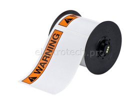 Винил для маркировки внутри/снаружи помещения B30-241-595-ANSIWA, 57,15 * 76,2 мм, в рулоне 300 шт. (BBP31/33/35/37)