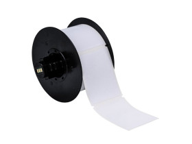 Винил для маркировки внутри/снаружи помещения B30-241-595-BLNKWT, белый без надпечатки, 57,15 * 76,2 мм, в рулоне 300 шт. (BBP31/33/35/37)