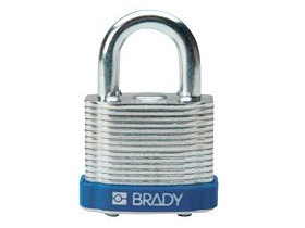 Замки стальные Brady размер корпуса для каждого замка,цвет в упаковке, красный, 38 мм, 7 мм, 26x30x44 м, 1, 6 шт