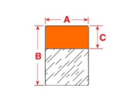Этикетки Brady DAT-40-292-GY / B-292