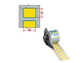 Трубка термоусадочная устойчива к дизелю Brady 3:1dps-3.2x50-b7646-yl-4s, желтая, 10000 шт