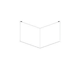 Стрелка фотолюминесцентная Brady, 180x120 мм, 10 шт