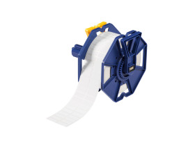 J-152-2492 этикетки для принтера J7300, материал B-2492, полиэстер FreezerBondz, размер 25.4х9.53мм, цвет - белый, 1000 шт/упак.