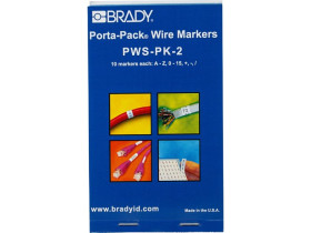 Маркеры кабельные Brady pws-pk-2