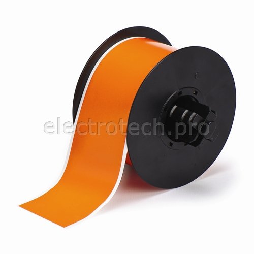 Оранжевый винил для маркировки внутри/снаружи помещения B30C-2250-595-OR, 57,15 мм * 30,48 м (BBP31/33/35/37)